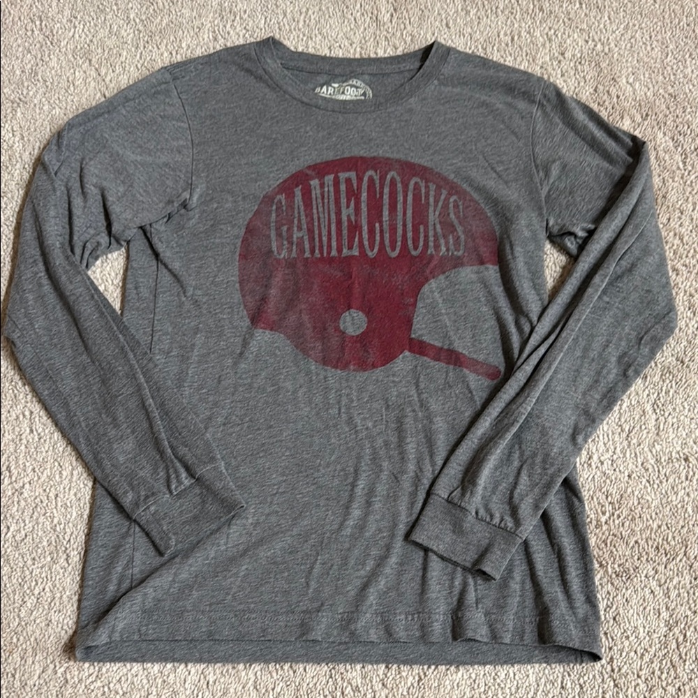 Gray Gamecocks Long Sleeve Shirt